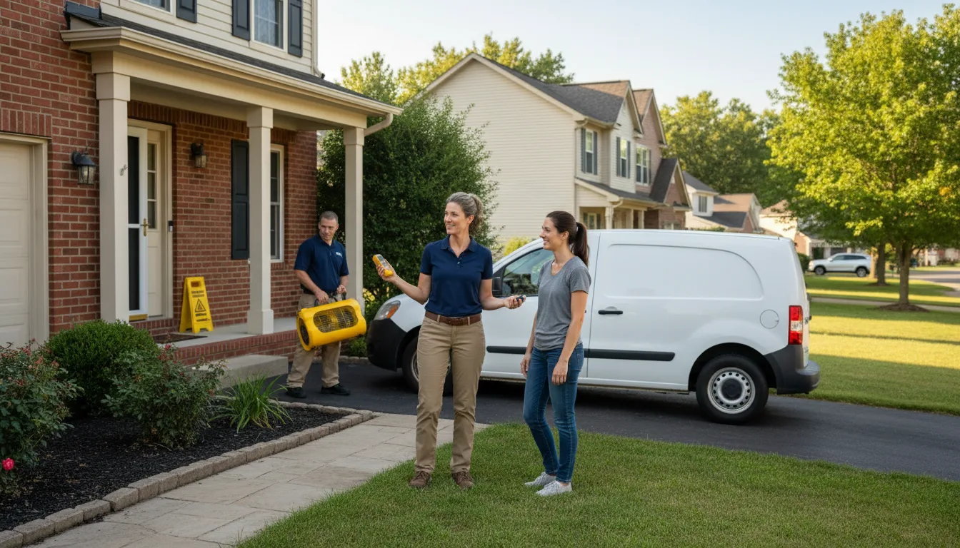 Water restoration image for Home Water Damage Repair in Van, WV